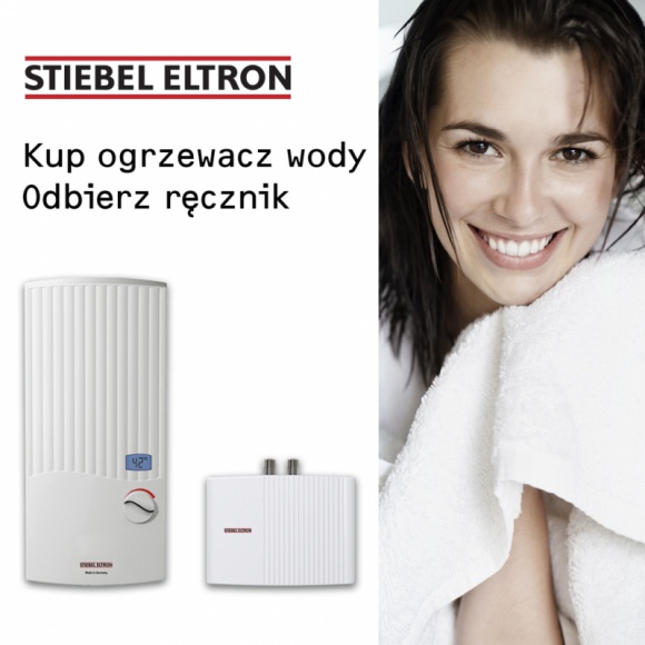 Wiosenna PROMOCJA: Kup ogrzewacz wody STIEBEL ELTRON i odbierz wyjątkowy ręczni Dom, LIFESTYLE - Wiosenna PROMOCJA: Kup ogrzewacz wody STIEBEL ELTRON i odbierz wyjątkowy ręcznik