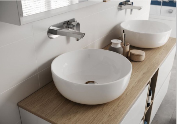Kwintesencja subtelnego wzornictwa. Kojący design w umywalkach nablatowych MODUO Dom, LIFESTYLE - Umywalki nablatowe z kolekcji MODUO od Cersanit, o klasycznych i organicznych formach są wręcz idealne dla wszystkich znudzonych monotonią i szukających nietuzinkowych rozwiązań dla swojego wnętrza.