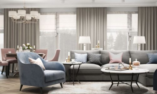 Przytulne mieszkanie z motywem kwiatów